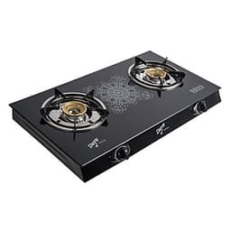 Bếp Gas Dương Đôi Mặt Kính Sunhouse Day’s DAB2106 - Hàng Chính Hãng