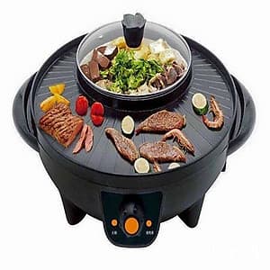Bếp điện lẩu nướng (35 x 17 x 42cm) - Đen