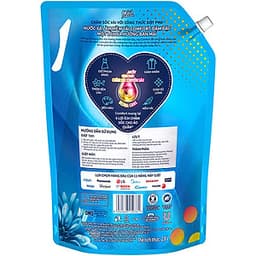 Nước Xả Làm Mềm Vải Comfort Chăm Sóc Chuyên Sâu Đậm Đặc Một Lần Xả Hương Ban Mai Túi 2.8L