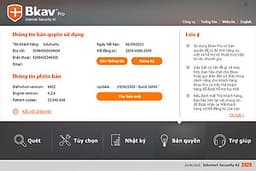 Phần mềm diệt Virus Bkav Pro - Hàng chính hãng