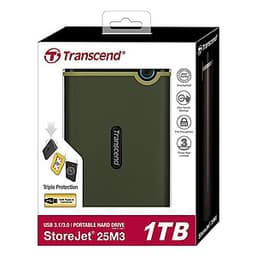 Ổ Cứng Di Động Transcend M3G 1TB Slim USB 3.0/3.1 TS1TSJ25M3G - Hàng Chính Hãng