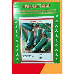 Hạt Giống Bí Ngòi Xanh F1 -Nảy Mầm Cực Chuẩn