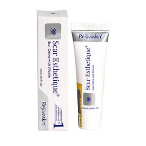 Kem làm mờ sẹo thâm, sẹo rỗ, sẹo lõm Scar Esthetique 10ml của Rejuvaskin - thương hiệu hỗ trợ trị sẹo Hoa Kỳ