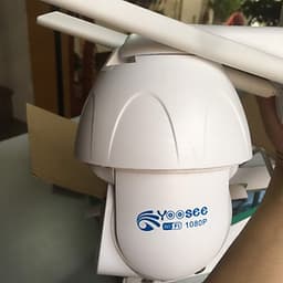  Camera IP không dây ngoài trời Yoosee PTZ 2 Râu FullHD 1080P đàm thoại 2 chiều, xoay 360 phát hiện chuyển động 10 đèn LED Flash và hồng ngoại - Phiên bản 2020 Hàng Nhập Khẩu