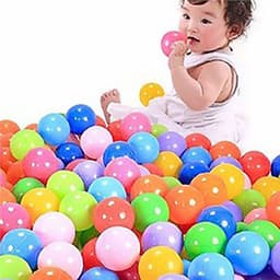 Túi 100 Quả Bóng Nhựa Cho Bé Vui Chơi
