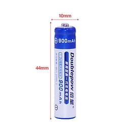 Bộ 4 Viên Pin Tiểu Sạc Cao Cấp AAA 900mAh Doublepow - Hàng nhập khẩu