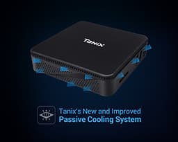 PC mini TANIX TX 85 Intel Quad Core Z8350 on board,4G DDR3L on board 64G - Hàng chính hãng