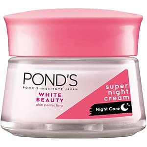 Kem Dưỡng Da Trắng Hồng Rạng Rỡ Pond's White Beauty Ban Đêm (50g)