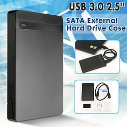 Ổ cứng gắn ngoài 2,5 "USB USB 3.0 1TB Máy tính để bàn di động Hộp đĩa cứng di động