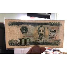 Tờ 50 ngàn đồng Việt Nam 1994, tiền xưa bao cấp sưu tầm