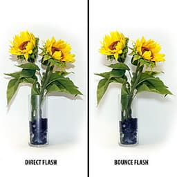 1 Tản Sáng Tay Gấu 2 Mặt Khuếch Tán Ánh Sáng Với Mặt Tráng Bạc Cho Đèn Flash Rời Máy Ảnh DSLR