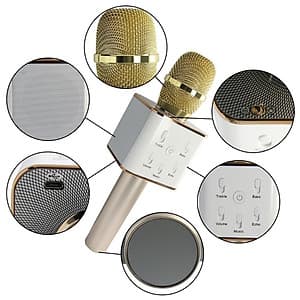 Micro hát Karaoke tích hợp Loa Bluetooth Q7 
