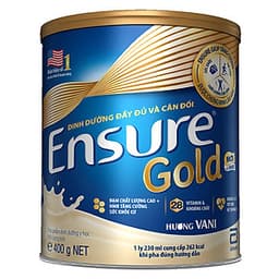 Sữa Bột Abbott Ensure Gold ESS Dinh Dưỡng Đầy Đủ Và Cân Đối (400g)
