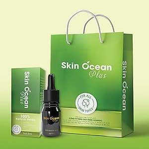 GIẢM THIỂU TÌNH TRẠNG MỤN TRÊN DA, SERUM MỤN QUYỀN NĂNG SKIN OCEAN PLUS, QUYÊN ĐI NỖI LO VỀ MỤN.