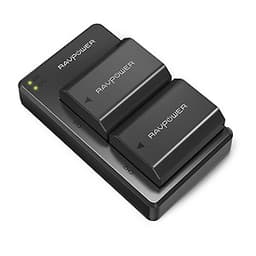 Bộ 2 pin 1 sạc RAVPower for Sony FZ100 (SONY A9, A7R III, A7 III) - Hàng chính hãng