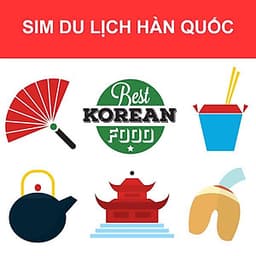 Sim 4G Hàn Quốc - Gói 4GB Trong 15 Ngày