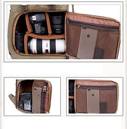 Balo Canvas chống nước Profocus Haft foto