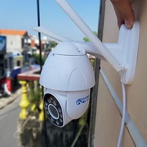  Camera IP không dây ngoài trời Yoosee PTZ 2 Râu FullHD 1080P đàm thoại 2 chiều, xoay 360 phát hiện chuyển động 10 đèn LED Flash và hồng ngoại - Phiên bản 2020 Hàng Nhập Khẩu