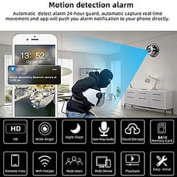 Camera ip wifi mini V380 Pro - Hỗ trợ xem hồng ngoại ban đêm