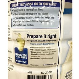 SỮA ENSURE ÚC HỘP 850gr