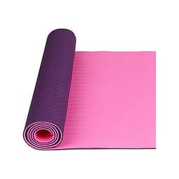 Thảm Tập Yoga ECO TPE 6mm 2 lớp (Tím Hồng) dòng cao cấp