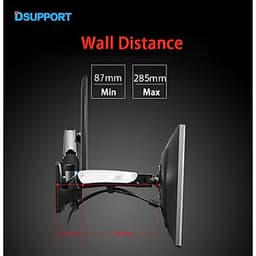 Giá treo tivi nhập khẩu NB F120 có thể nâng lên hạ xuống được 17-27 inch
