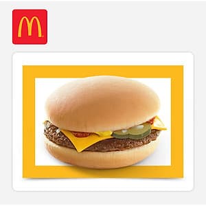 McDonald's - Cheese Burger (E-code 29k Cheeseburger)