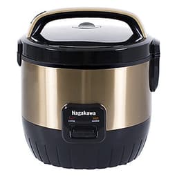 Nồi Cơm Điện Nắp Gài 3D Nagakawa NAG0119 (1.8 Lít) - Gold - Hàng Chính Hãng