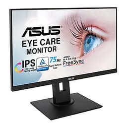 Màn hình Bảo Vệ Mắt ASUS VA24DQLB 23.8 inch Full HD (1920x1080) 75Hz IPS Adaptive-Sync - Hàng Chính Hãng
