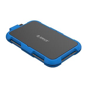 Hộp Đựng Ổ Cứng Di Động HDD Box ORICO 2739U3( Màu xanh) USB3.0/2.5 Nhựa ABS+Silica gel - Hàng Chính Hãng