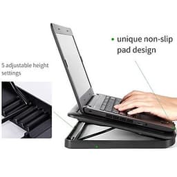 Đế Tản Nhiệt Laptop 5 Quạt Tốc Độ Lớn C5