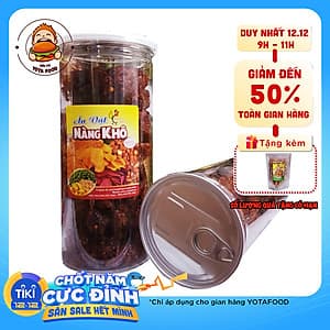 Khô bò viên đặc biệt loại ngon ( bò 100% ) - 500gr thương hiệu Nàng Khô