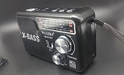Đài USB THẺ NHỚ NGHE NHẠC WAXIBA XB-521URT RADIO AM\FM\SW LOA TO X-BASS CÓ ĐÈN PIN GIAO MÀU NGẪU NHIÊN HÀNG CHÍNH HÃNG
