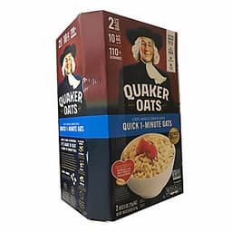 Yến Mạch Quaker Oats Quick - 1 Minute 4.52kg ( Dạng Hạt Cán Vỡ )
