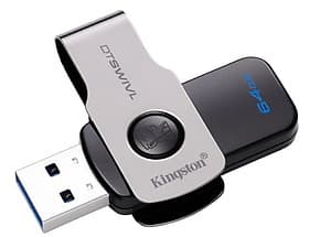 USB Kingston 64GB USB3.0 DTSWIVL(DTSWIVL/64GB) - Hàng Chính Hãng