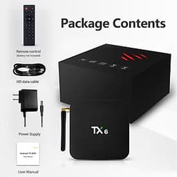 Android TV Box TX6 Ram 4Gb Rom 32Gb, Android 9.0 - Hàng Chính Hãng