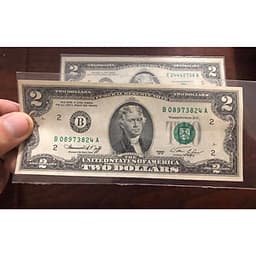 Tờ 2 USD 1976, tiền cổ Mỹ sưu tầm may mắn nhất thế giới
