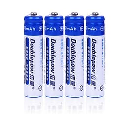 Bộ 4 Viên Pin Tiểu Sạc Cao Cấp AAA 900mAh Doublepow - Hàng nhập khẩu