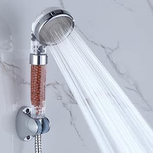 Vòi Tắm Hoa Sen Kèm Dây Dẫn Tăng Áp Lực Công Nghệ Mới Có Hạt Lọc Hoạt Tính, Vòi Tắm Với Chất Liệu Inox Không Gỉ Bền Chắc