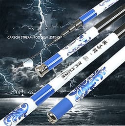 Cần câu tay xanh Carbon siêu cứng - Tặng kèm nhiều phụ kiện DCH06