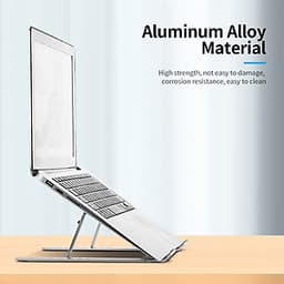 Giá Đỡ Laptop Hợp Kim Nhôm 7 Cấp Độ Điều Chỉnh Chống Trượt Gấp Gọn