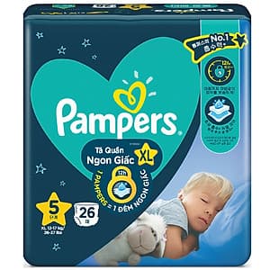 Tã quần Pampers ngủ ngon XL26