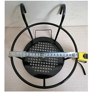 Combo 5 GIỎ SẮT Treo Chậu Hoa Ban Công Hình Tròn - Màu Đen