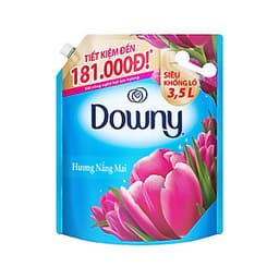 Nước Xả Vải Downy Nắng Mai  (3.5L/ Túi) - Giữ quần áo tươi mới - Hương thơm tươi mới kéo dài 