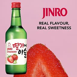 Rượu Soju Jinro Strawbery 13% 360ml