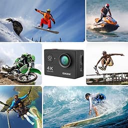 Camera Hành Trình 4K Ultra HD Wifi Kết Nối Với Điện Thoại Live Stream H9R Cao Cấp AZONE