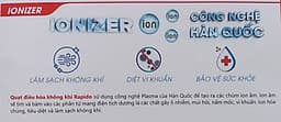 Quạt điều hòa không khí Rapido TURBO 9000D (Điều khiển từ xa) (Có thể lắp thêm tấm lọc nano) - Hàng Chính Hãng