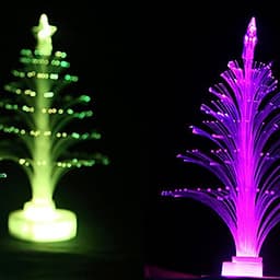 Cây Thông Đèn LED Sợi Quang