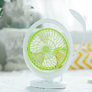 QUẠT TÍCH ĐIỆN KÈM ĐÈN LED - QTKD