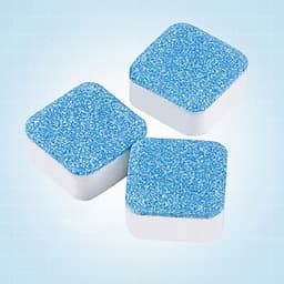 (Hộp 8 Viên) Tẩy Lồng Máy Giặt Dạng Sủi Nhật Bản, Vệ Sinh Máy Giặt Và Khử Mùi Hiệu Quả Với Công Nghệ Sủi Bọt Cô Đặc Thế Hệ 2 - Tặng Kèm Móc Khóa SPEVI - Hàng chính hãng